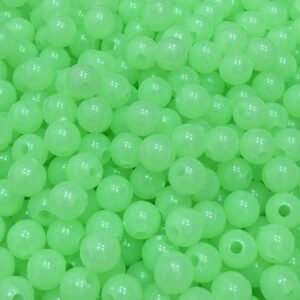 bolitas de acrílico 6mm VERDE FLUOR 19593