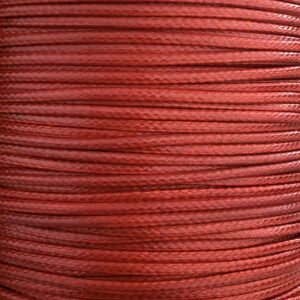 Cordón Coreano de 2mm Rojo 19702