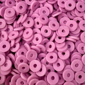 Arandela de fimo 6mm 19710-ROSA VIEJO