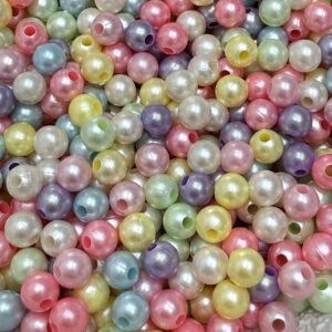 cuentas perlas 6mm mix pastel 19735