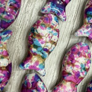 Piedra reconstituida peces 19755