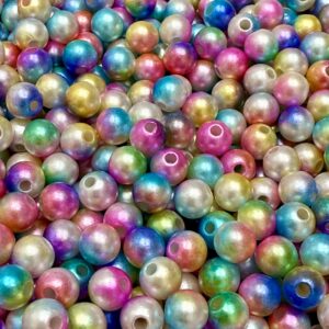 Cuentas marmoladas 6mm Multiculor 19798