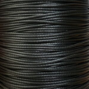 Cordón Coreano de 1mm NEGRO 19784