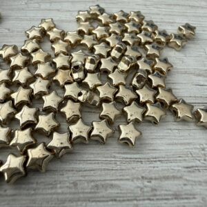 Cuentas CCB dorado Estrella