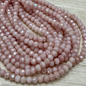 Cristal de roca dona 1 mix 4mm 19939