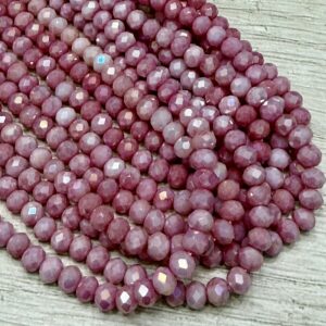 Cristal de roca dona 1 mix 4mm 19940