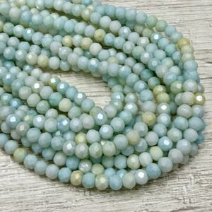 Cristal de roca dona 1 mix 4mm 19943