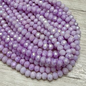 Cristal de roca dona 1 mix 4mm 19944