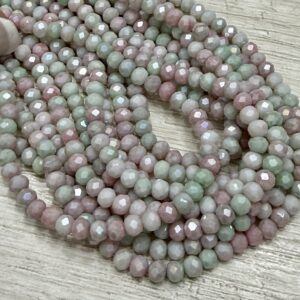 Cristal de roca dona 1 mix 4mm 19945