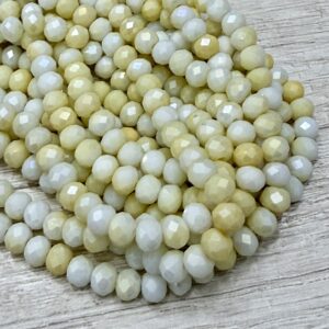 Cristal de roca dona 1 mix 6mm 19951