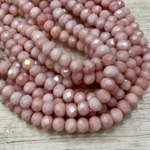 Cristal de roca dona 1 mix 6mm 19954