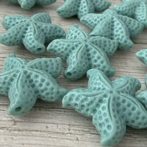 Cuenta pasante estrella de mar chx3 aqua