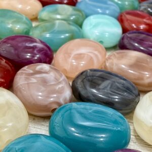 Cuentas marmoladas formas 20060-7