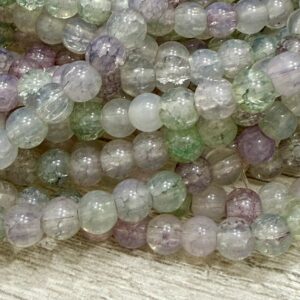 Perla de vidrio esp. acuarel 6mm 20103