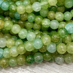 Perla de vidrio esp. acuarel 6mm 20105