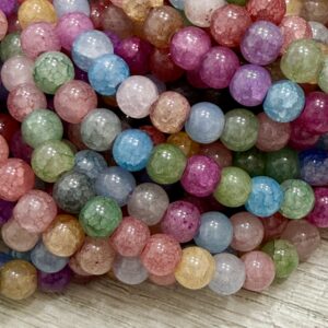 Perla de vidrio esp. acuarel 6mm 20109