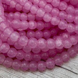 Perla de vidrio esp. acuarel 6mm 20112