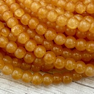 Perla de vidrio esp. acuarel 6mm 20116