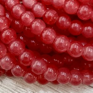 Perla de vidrio esp. acuarel 6mm 20116