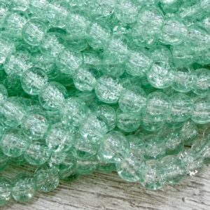 Perla de vidrio esp. acuarel 6mm 20118