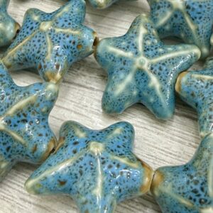 Cuentas Cerámica Esp. Estrella  20175-2