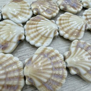 Cuentas Cerámica Esp. Ostra 20189-1