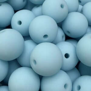 Ctas. de silicona 12mm CELESTE  19928