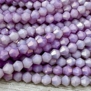 Cristal Bicono 4mm mix lilas20141
