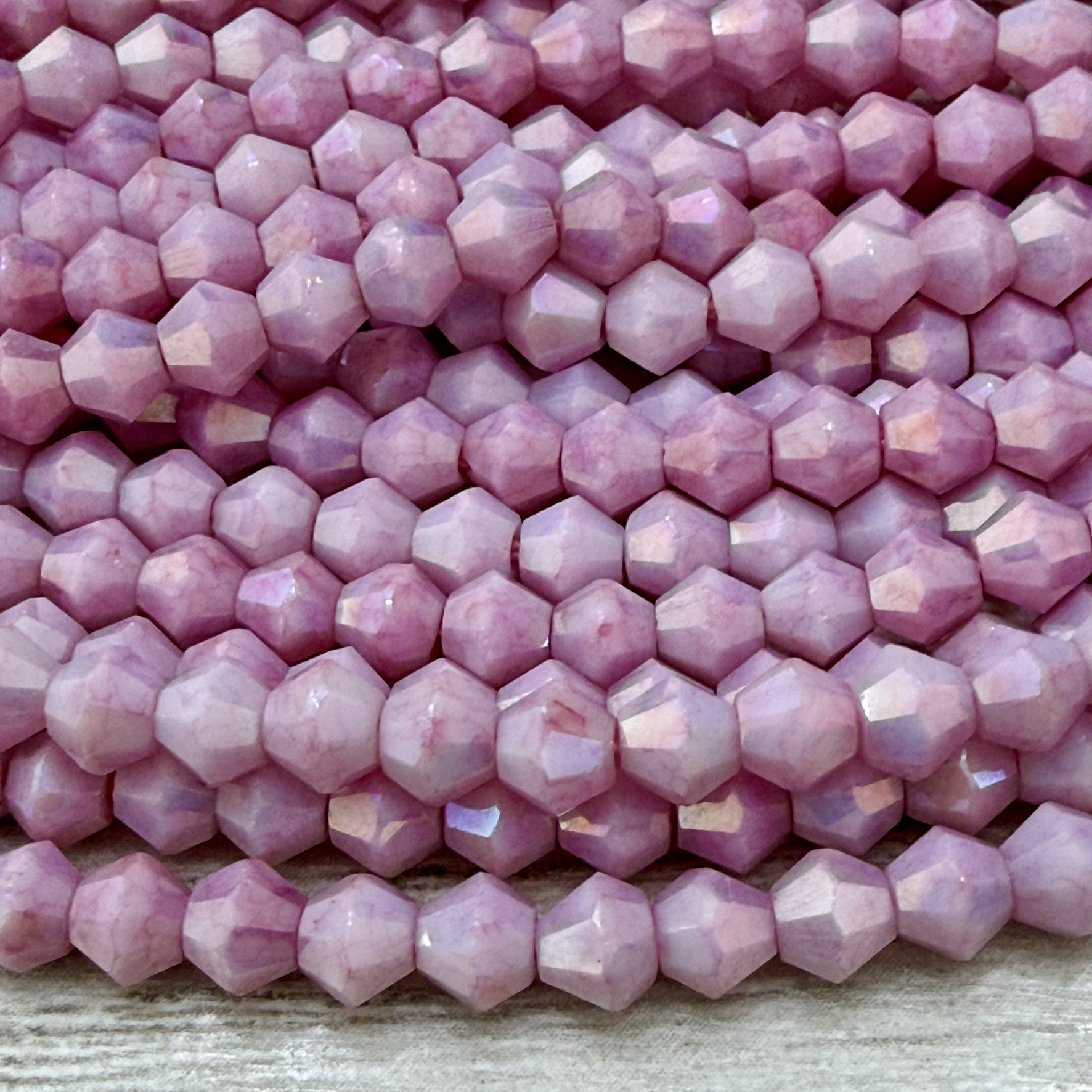 Cristal Bicono 4mm mix pastel 20143
