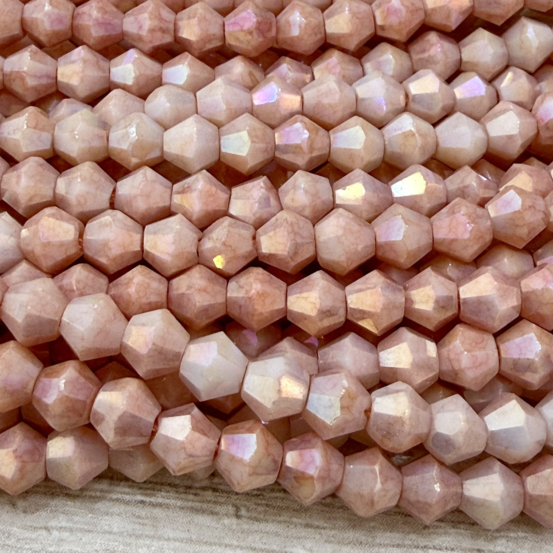 Cristal Bicono 4mm mix pastel 20144