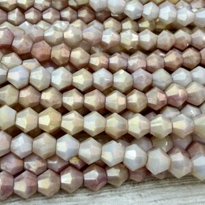 Cristal Bicono 4mm mix pastel 20146