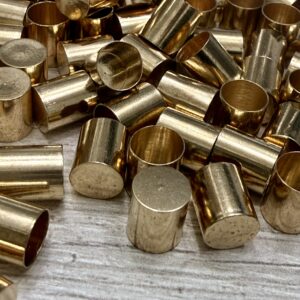 Puntera terminal 5mm dorada 20237