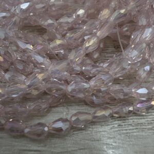 lagrima de cristal facetado 3x5mm20313-13