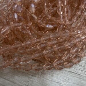 lagrima de cristal facetado 3x5mm20313-15