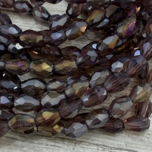 lagrima de cristal facetado 7x5mm20314-1