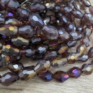 lagrima de cristal facetado 3x5mm20313