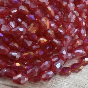 lagrima de cristal facetado 7x5mm20314-7