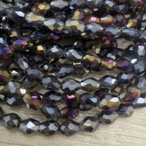 lagrima de cristal facetado 3x5mm20313-