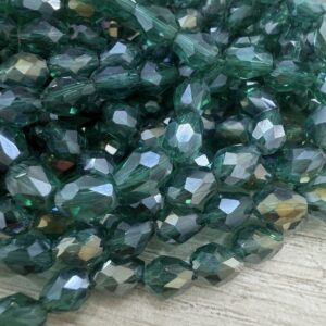 lagrima de cristal facetado 7x5mm20314-5