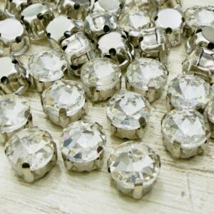 Gemas Cristal redondas 10MM 20354