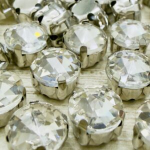 Gemas Cristal redondas 12MM 20365