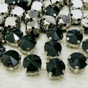 Gemas Cristal redondas 8MM 20344