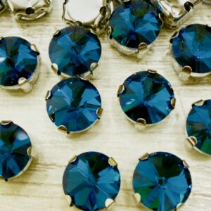Gemas Cristal redondas 12MM 20366