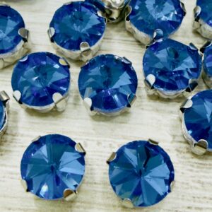 Gemas Cristal redondas 12MM 20369