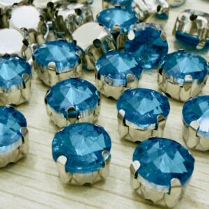 Gemas Cristal redondas 8MM 20347