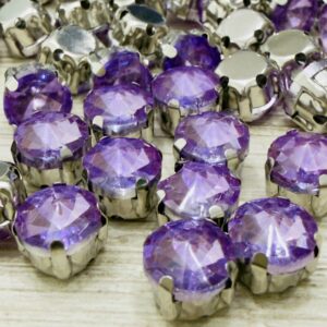 Gemas Cristal redondas 8MM 20348