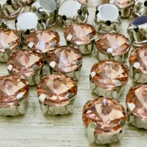 Gemas Cristal redondas 8MM 20350