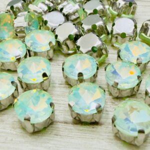 Gemas Cristal redondas 8MM 20351