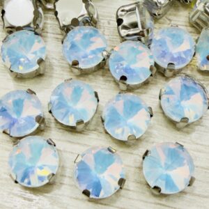 Gemas Cristal redondas 12MM 20372