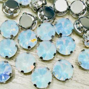 Gemas Cristal redondas 12MM 20373